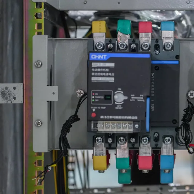 Safety distance behind battery cabinet